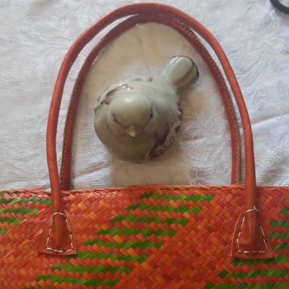 Woven Straw Tote Bag - Picture 4 of 8
